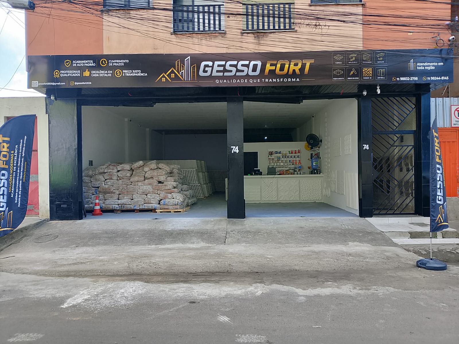Loja Gesso Fort em Itabuna